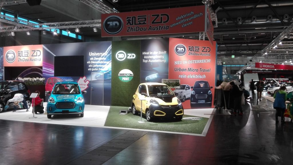 Messestand Vienna Autoshow